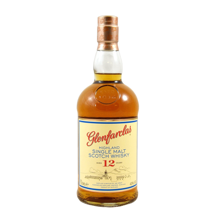 Glenfarclas 12 Ans Single Malt Whisky Highlands Ecosse 43° 70Cl