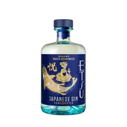 Bouteilles Etsu Deep Ocean Gin Japon 43° 70Cl Gin