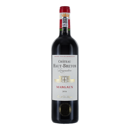 Bouteilles Château Haut Breton Larigaudière Margaux 2019 Rouge Bordeaux