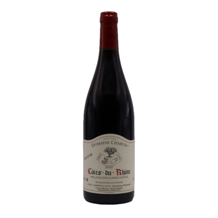 Vin rouge Côtes-du-Rhône : Domaine Charvin de la région Vallée du