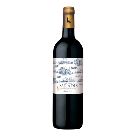 Bouteilles Château Paradis 2016 Rouge 75 cl Bordeaux