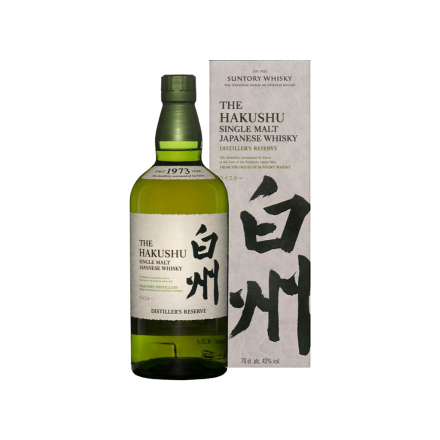 Hakushu Distiller's Réserve Single Malt Whisky Honshu-Yamanashi Japon 43°