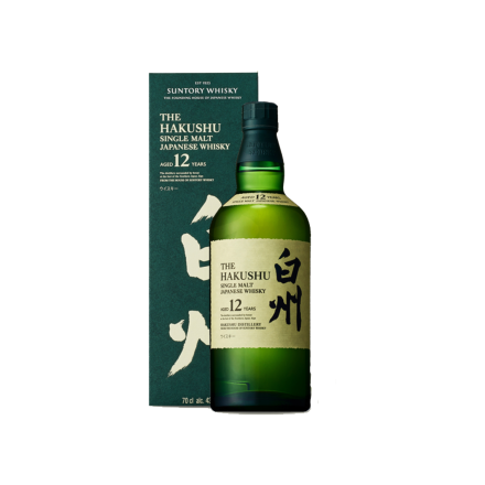 Hakushu 12 ans Single Malt Whisky Honshu-Yamanashi Japon 43°