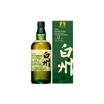 Hakushu 12 ans LTO 2023 100th Anniversaire Single Malt Whisky Japon 43°
