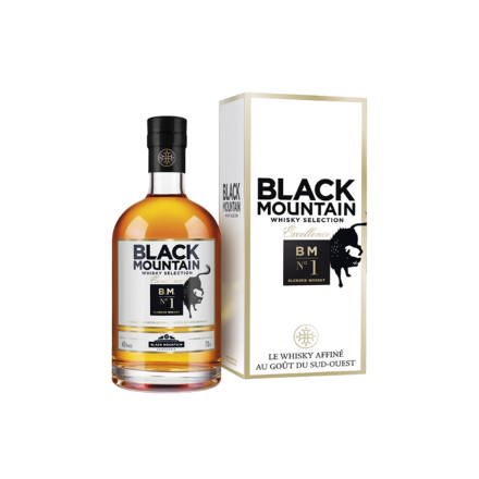 Black Mountain N°1 Excellence Blended Whisky Sud-Ouest France 42°