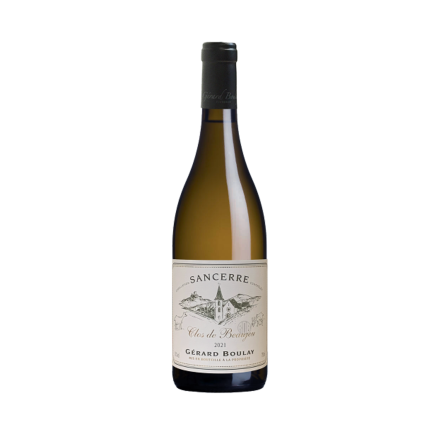 vin Gérard Boulay Clos de Beaujeau 2021 Blanc bouteille