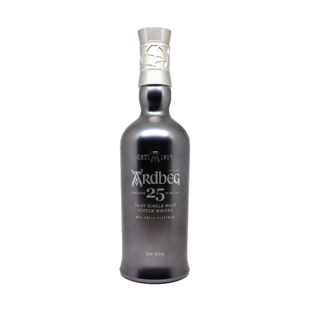 bouteille Ardbeg 25 Ans Single Malt Whisky Islay Écosse 46 ° 70 cl