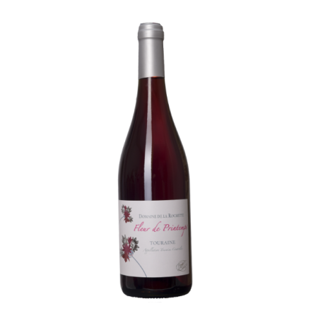 Bouteille Vin Fleur de printemps 2023 Rouge