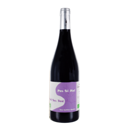 Pas Si Mal Not So2 Bad 2020 Rouge Sans Sulfites Ajoutés