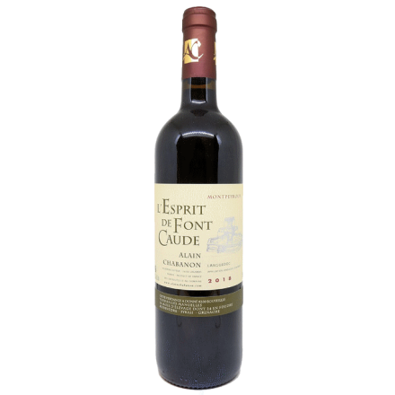 Vin Chabanon L'Esprit de Font Caude 2018 Rouge