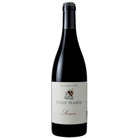Clos Marie Simon 2022 Rouge vin bouteille