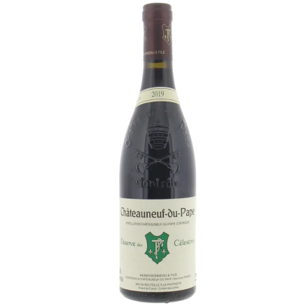 Bonneau Réserve Célestins 2019 rouge bouteille