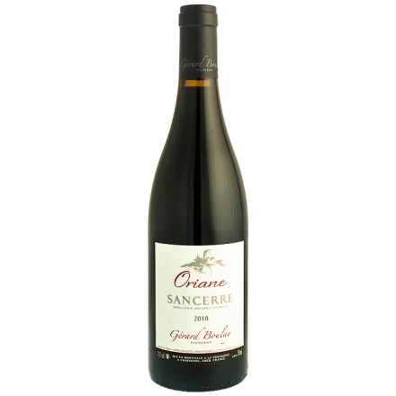 vin Gérard Boulay Oriane 2018 Rouge bouteilles
