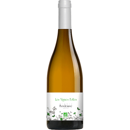 Bouteilles Les Vignes Folles 2023 Blanc Sud Ouest Vin