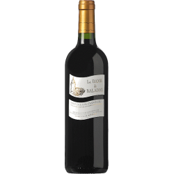 Vin La Dame de Baladoz 2020 Rouge Bordeaux bouteille