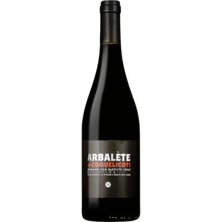 vin Senat Arbalete Et Coquelicots 2024 Rouge bouteille