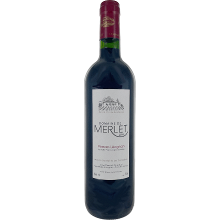 Merlet Pessac-Léognan 2019 Rouge