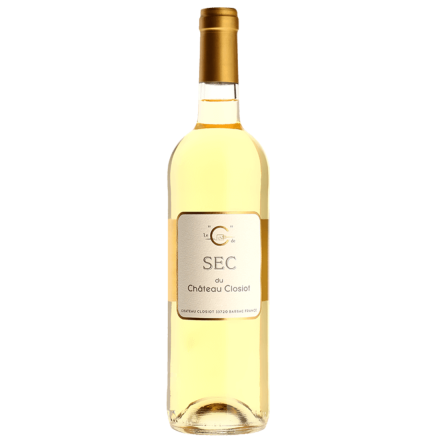 Le C De Sec Du Château Closiot 2024 Blanc Bouteille Vin