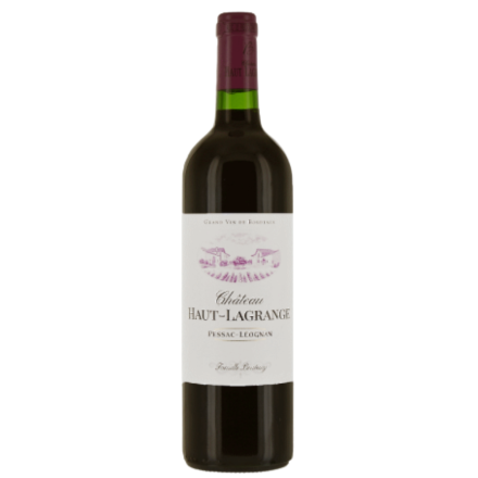 Château Haut Lagrange 2020 Rouge Bouteille Vin