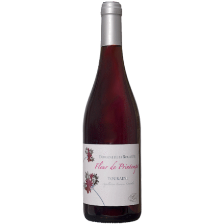 Bouteille Vin Fleur de printemps 2023 Rouge