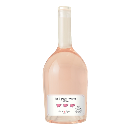 bouteille Les 3 Petits Cochons Rosé vin