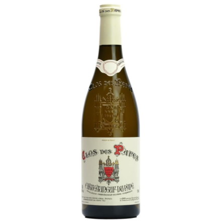 vin Clos des Papes 2023 Blanc bouteille