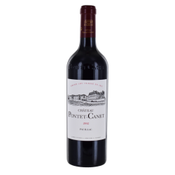 Bouteille Câteau Pontet Canet 2012 Rouge vin