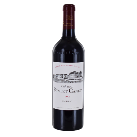 Bouteille Câteau Pontet Canet 2012 Rouge vin