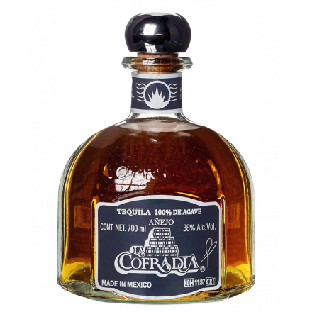 COFRADIA ANEJO TEQUILA 100% AGAVE BLEUE BOUTEILLE