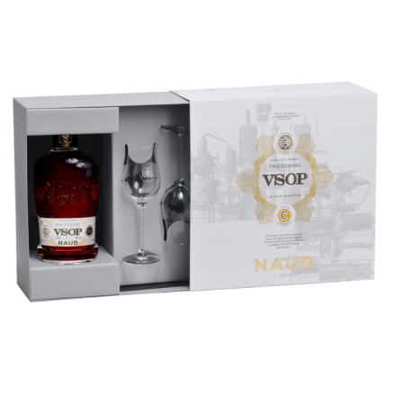 Naud Cognac VSOP Coffret 2 Verres