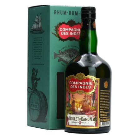 Compagnie Des Indes Rhum Boulet De Canon  Bouteille