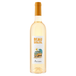 Bouteille Sables Fauves Beau Soleil Blanc doux vin