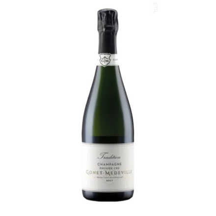 Bouteille Champagne Gonet-Médeville Brut Tradition Premier Cru champagne