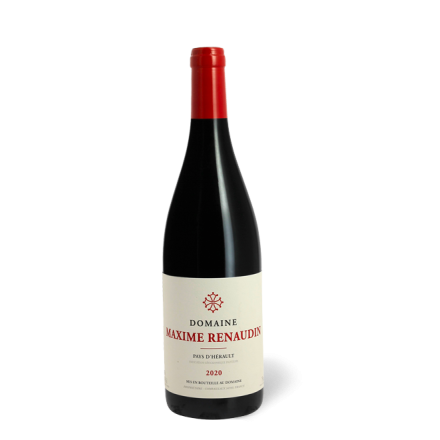 maxime renaudin vin rouge bouteille