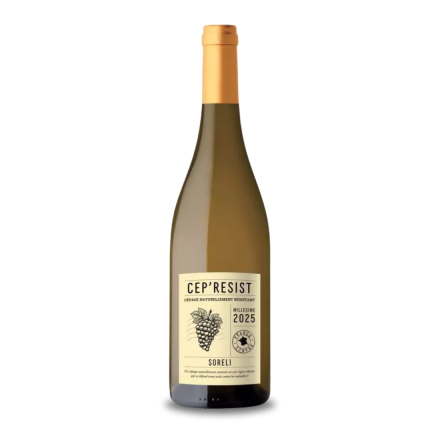 Bouteille Cep'Resist Soreli Blanc 2025 vin
