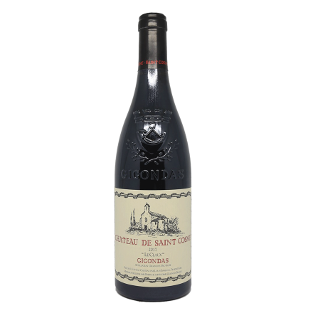 vin Saint Cosme Le Claux 2017 Rouge bouteille