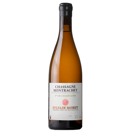 Sylvain Morey Chassagne Montrachet 1er Cru Blanc Champs Gains 2023 Bouteille Vin
