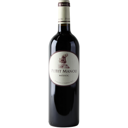 Clos Manou Petit Manou Médoc 2020 Bouteille Vin Rouge