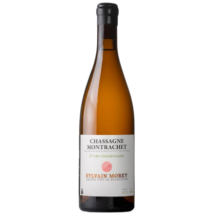 Sylvain Morey Chassagne Montrachet 1er Cru Blanc Champs Gains 2023 Bouteille Vin